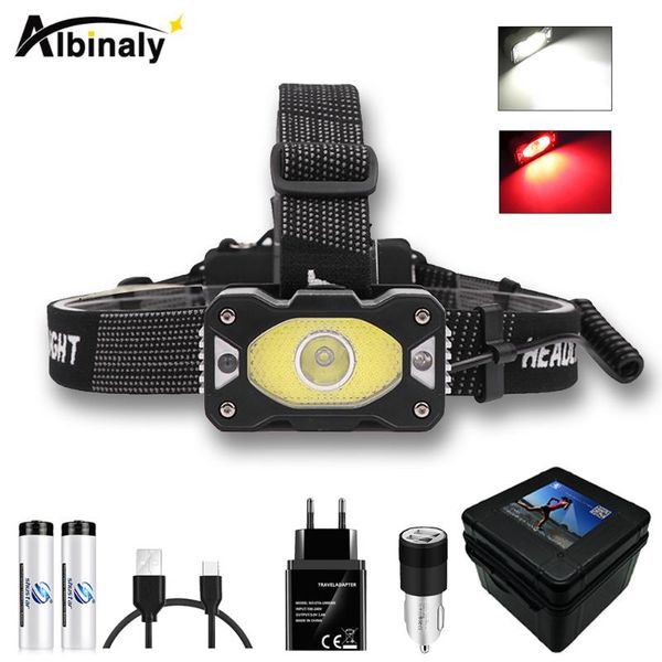 

headlamps led headlamp with ir sensor and xpg wick waterproof headlight 4 lighting modes camping light powered by 18650 battery