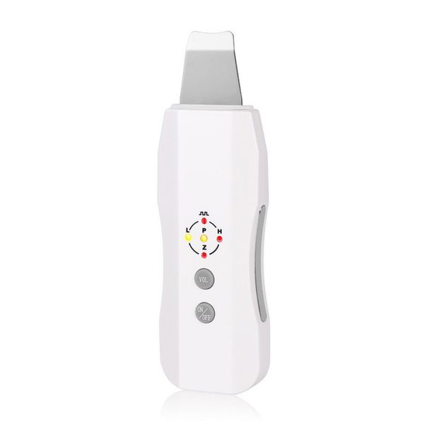 

facial peels beauty device rechargable 24khz ultrasonic ion skin scrubber blackhead removal beauty apparatus ce