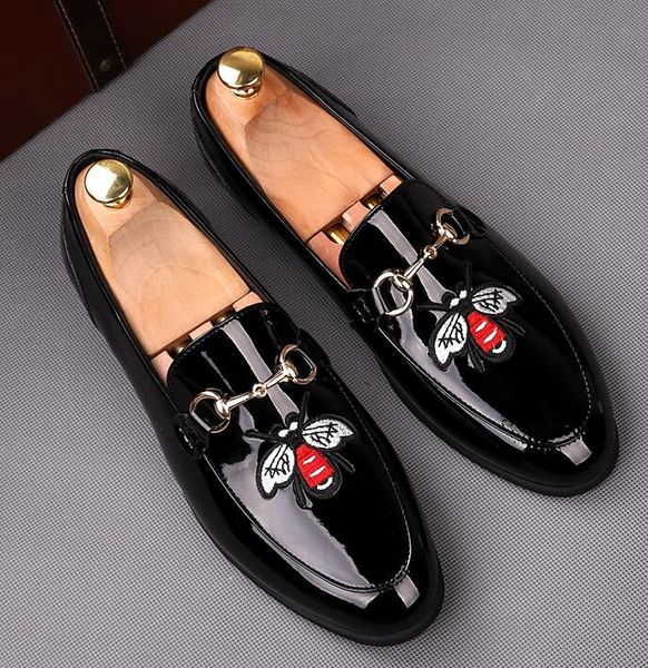 

casual genuine leather men's shoes slip on design driving men flat footwear handmade brand male fashion boat loafers size: eu39-43, Black