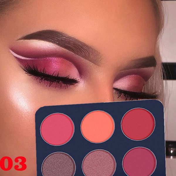 

9 colors eyeshadow palette eye shadow glitter smoke eyeshadow for women sj66