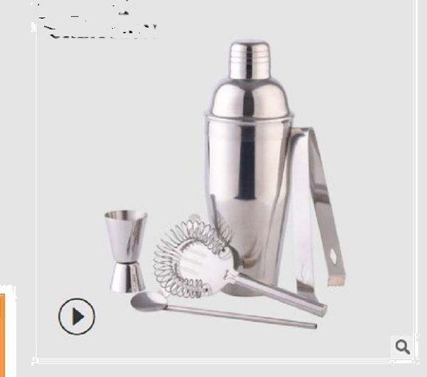 

2020 dining bar stainless steel cocktail wine mixer set bamboo wood frame red wine creative shaker bar tools barware 07
