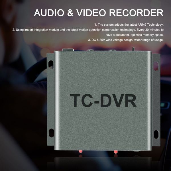 

mini t-dvr security digital video audio recorder support dual tf card hdmi video out motion detection camera recorder car dvr