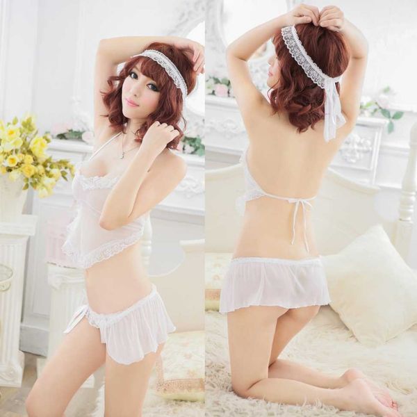 

lingerie temptation transparent game uniform set lingerie women set, Red;black