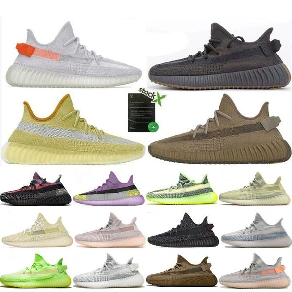 

2020 kanye west yeehu cinder mens womens running shoes yecheil red black earth reflective antlia citrin cloud white trainers sneakers