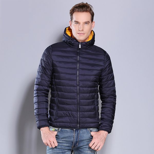 

men jacket winter ultralight men winter coat soft hooded parka long sleeve cotton down jacket designer style, Tan;black