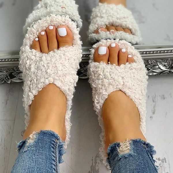 

women pure slippers girls cute cotton short plush flat slippers casual shoes indoor outdoor women shoes zapatos de mujer #g2, Black