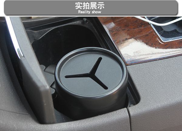 

1pc multifunctional car mini pen tissue coin holder pp silicone box trash bin container mayitr