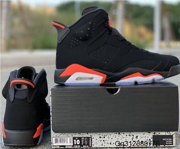 

2020 black infrared 6s vi 384664-060 with box legend unc blue maroon 6 cement wholesale basketball shoes men ing