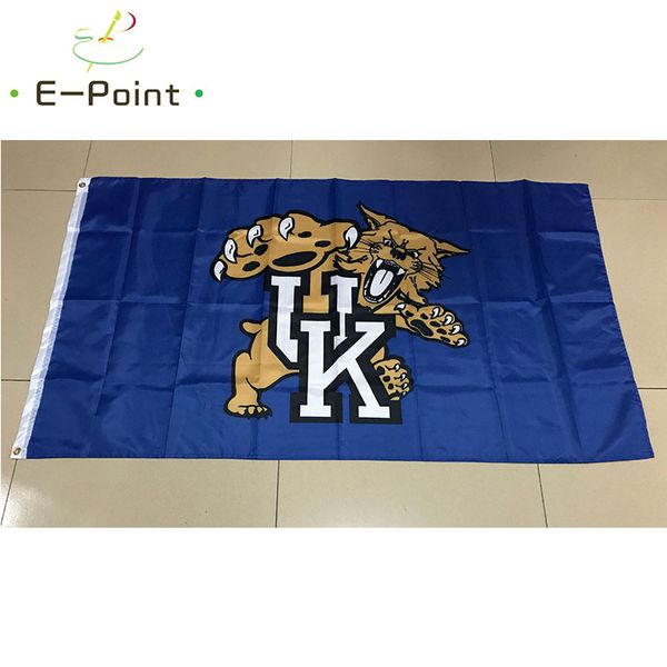 

NCAA Кентукки Рискованные команды полиэстер Флаг 3FT * 5ft (150см * 90см) Флаг Баннер украш