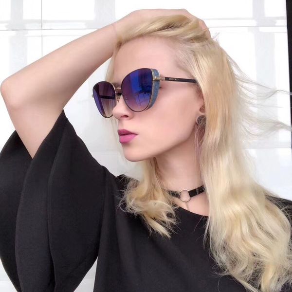 

linther 2019 fashion brand design luxury sunglasses cat eye style colorful mirror vintage sunglasses for women ing, White;black