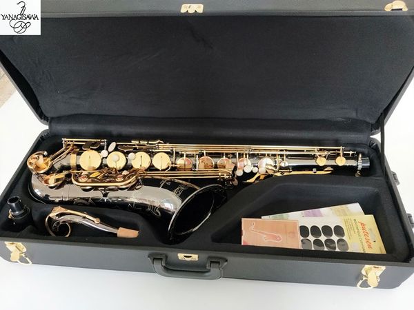 

black gold tenor yanagisawa t-992 tenor saxophone in b flat tune musical instruments professional performance gift