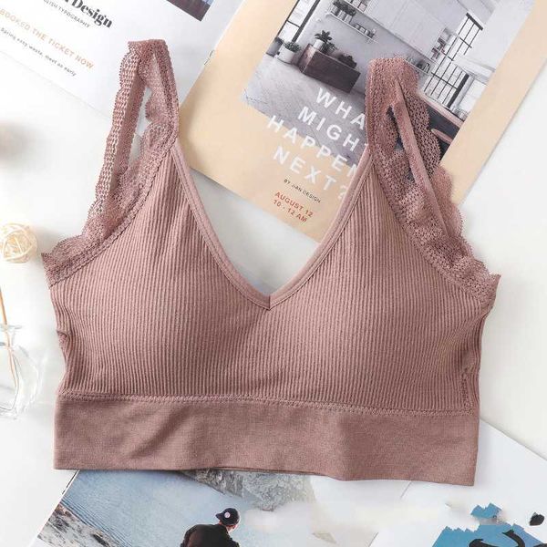

сплошной цвет шнурка глубокий v push up underswear bralette женщины тонкий бюстгальтеры wireless бесшовная soft повседневный бретелек linger, Red;black