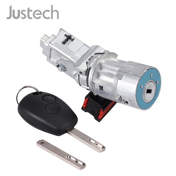 

justech ignition switch lock barrel starter cylinder 8200214168 12v 4 pins ignition lock for clio iii