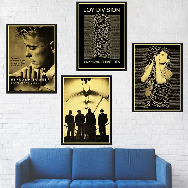 2019 Punk Music Band Joy Division Poster Kraft Paper High Quality Print And Painting For Room Decoration Wall Art Retro Poster From Windomfac 34 9