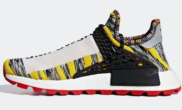 

2020 pharrell human race trail pack bb9531 bb9527 bb9528 basf human race shoes men women sneakers, Black