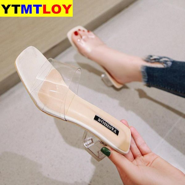 

peep toe slingback ladies high heels transparent thin sandals women shoes hollow out work summer woman pvc casual open 0, Black