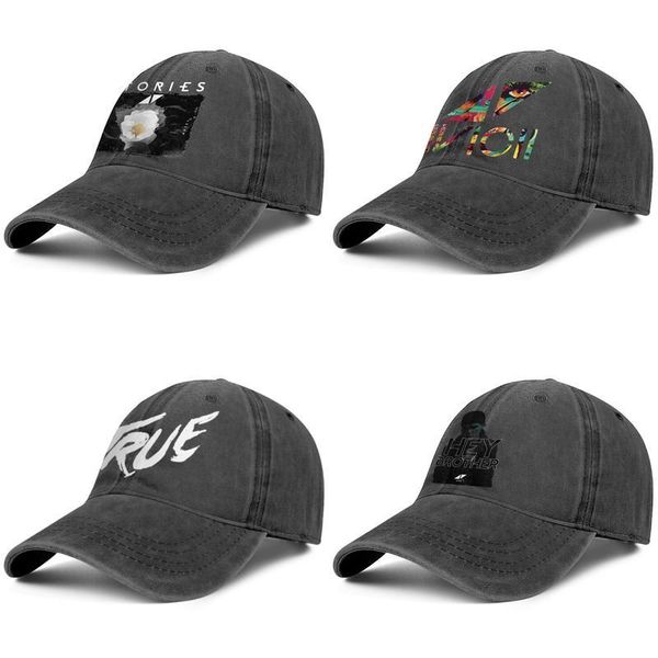 

avicii hey brother mens and women trucker denim cap cool fitted custom originalcool stylishcute hats true logo stories black, Blue;gray