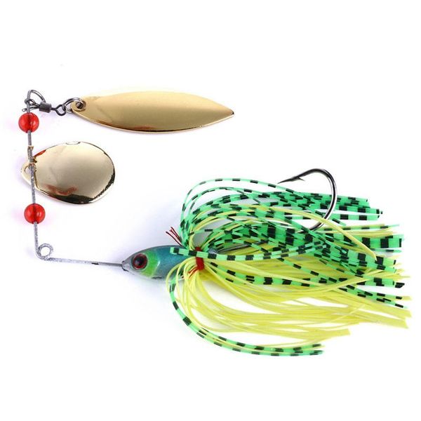 

1ps fishing lure wobblers lures wobbler spinners spoon bait for pike peche tackle all artificial baits metal sequins spinnerbait kfjlr