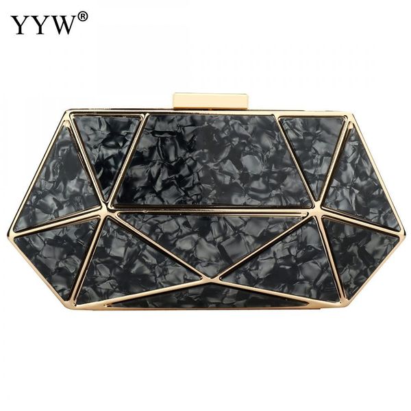 rose gold designer clutch bag