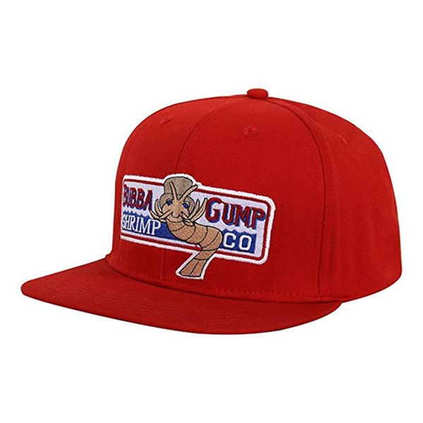 

Высокое Качество бренда 1994 Bubba Gump Креветки CO. Snapback Cap Хлопок Бейсболка Для Мужчин Женщин Хип-Хоп Папа Hat Bone Garros