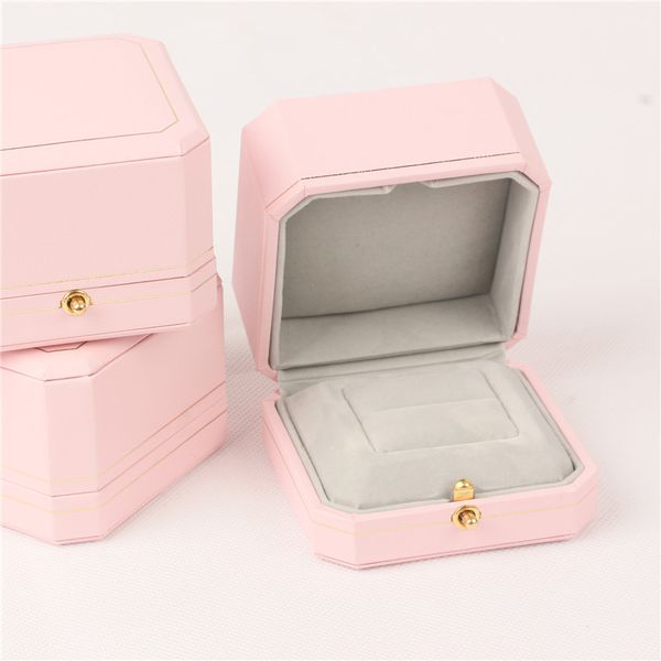 

fashion pink jewelry packing boxes marriage ring box high-grade pendant gift boxes and birthday gift case for sweetheart, Pink;blue