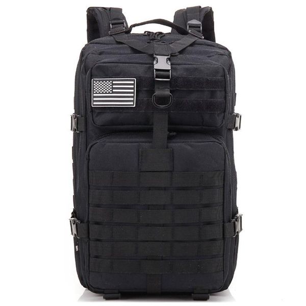 

icon 34l tactical assault pack backpack army molle waterproof bug out bag small rucksack for outdoor hiking camping hunting(bl