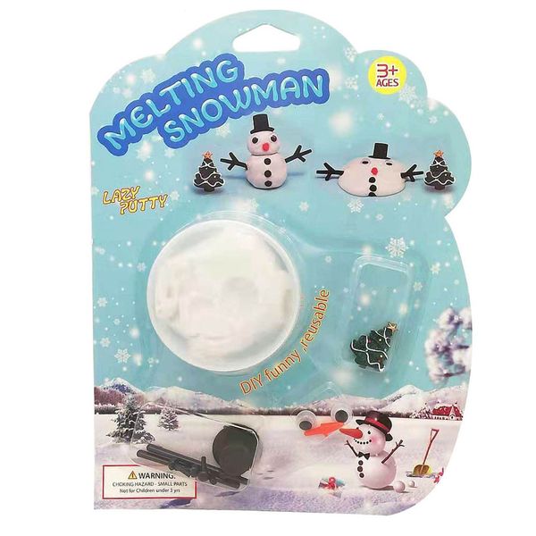

funny kids toys magic melting snowman diy snowman build it to watch it melt slime new toys for children gift funny gifts