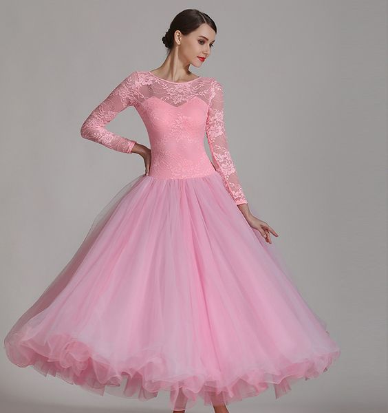 

sky blue standard ballroom dresses women lycra stretchy ballroom dancing costume waltz competition dance dress, Black;red