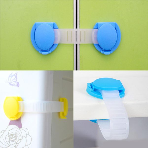

10pcs child baby proofing safety drawer locks for home cabinets toilet seat oven refrigerator supplies