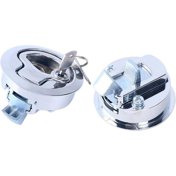 

parts locking style zinc alloy deck anti loose chromed pull latch boat hatch multipurpose thickened slam accessories rv flush