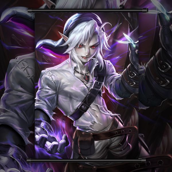 

the legend of zelda dark link anime manga wall poster scroll
