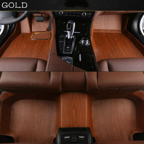 

full covered wood grain waterproof carpets custom car floor mats for compass grand cherokee commander wrangler patriot