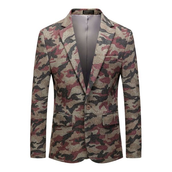 

men's blazer hombre casual vintage men blazer slim fit turn-down collar long sleeve print floral suit coat masculino, White;black