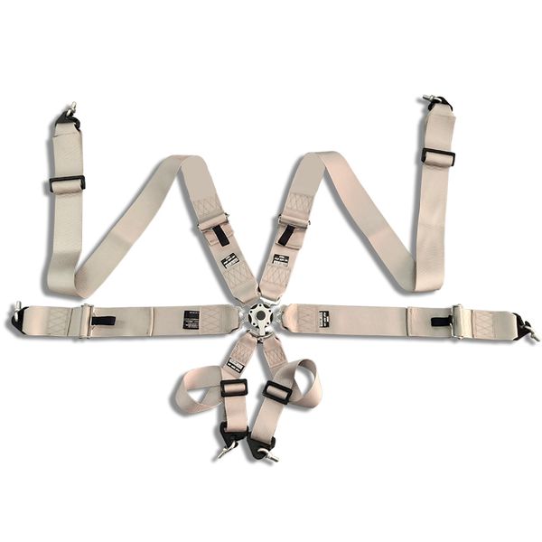 

2pcs 6 point 3" seat belt racing harness safety belt seat harness with camlock fia approved 2022
