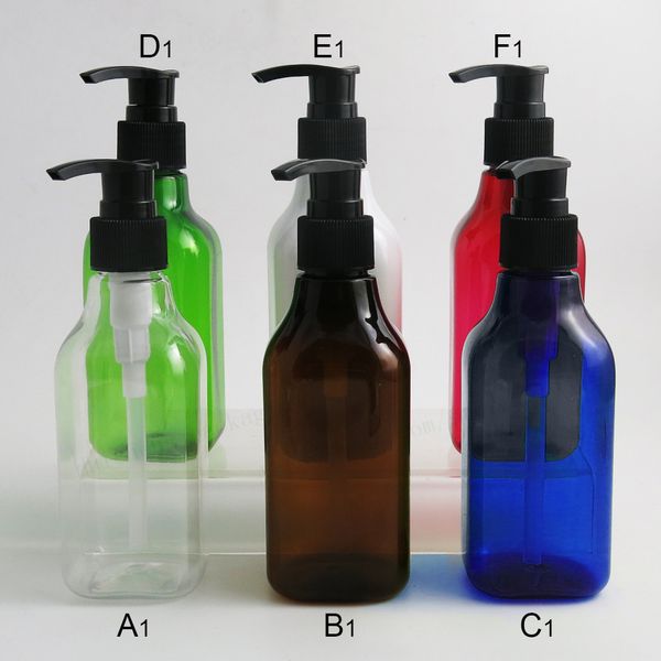 

200 мл многоразового пэт пластиковые лосьон насос бутылка 7 унций пэт крем косметический контейнер диспенсер 200 шт