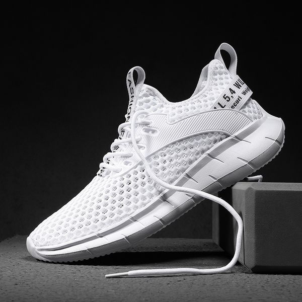 

summer sports men shoes breathable hole athletic shoes for men soft sole running for boy large size walking mens