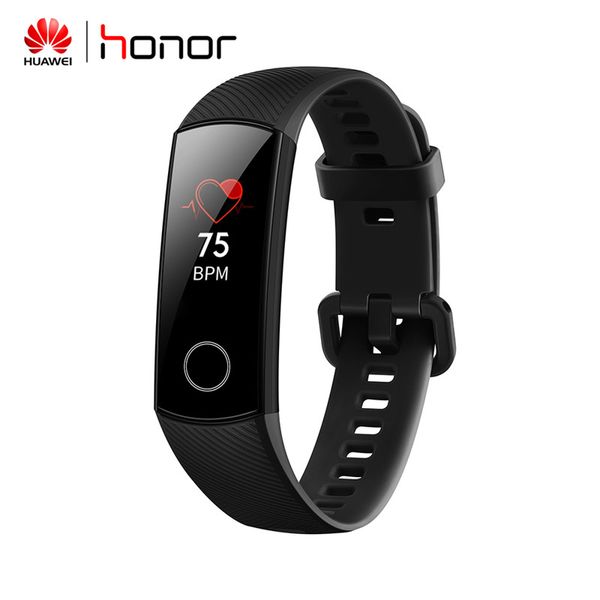 Оригинальные Huawei Honor Band 4 NFC Smart Bracte Bracte Monitor Monitor Smart Watch Sleep Tracker Sports Smart WritWatch для Android iPhone iOS