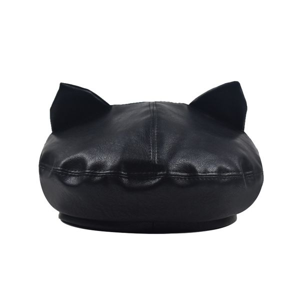 

ухо французский берет искусственная кожа повседневная классический сплошной цвет зима теплая шапка шапочка для мальчиков девочек, Blue;gray