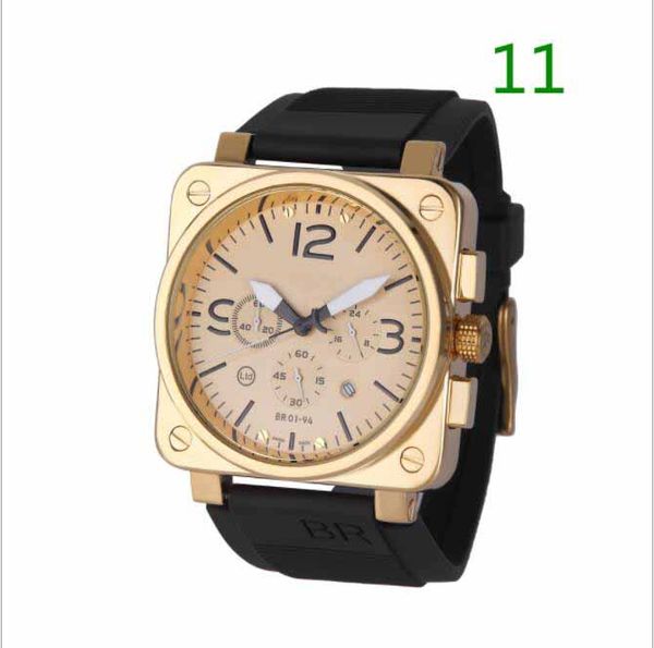 

u brltg5 man automatic mechanical bell watches stainless steel date ross watch men bang watches blot wristwatch, Slivery;brown