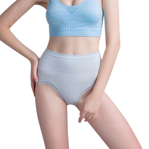 

женское нижнее белье сексуальное женское белье высотные кружева сексуальные дышащие трусики сплошной цвет плюс размер для похудения трусики, Black;pink