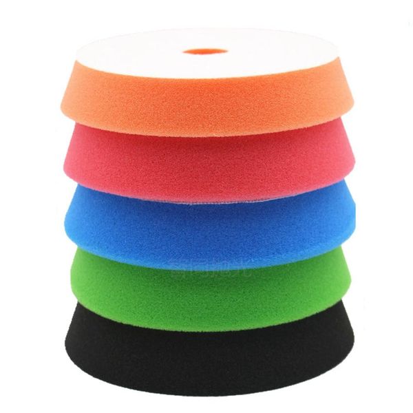 

5 pieces buffing pads set 150mm/6 inch car foam drill polishing pad sponge wheel set kit power tool car polisher accessories