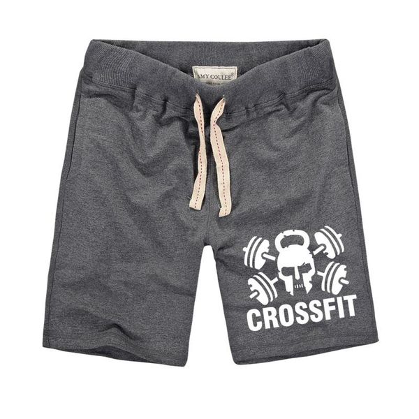 

хлопок мужская короткие брюки повседневная теленок длина jogger мужские шорты sweatpants crossfit фитнес man workout short new kawaii, White;black