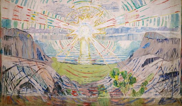 

edvard munch the sun home decor handpainted &hd print oil painting on canvas wall art canvas pictures 191113