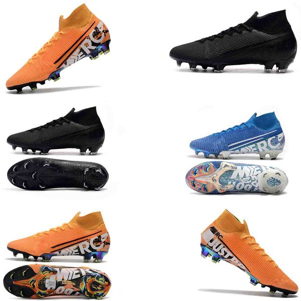 

2019 soccer football shoes mercurial superfly vi 360 elite fg kj 6 12 cr7 ronaldo neymar mens superfly vii "new soccer shoes football b