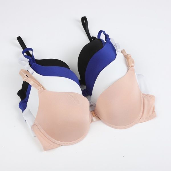 

push up bra женщины underwears push up нижнее белье пряжка женский бюстгальтер мода бесшовные sexy фронт закрытие бюстгальтер хорошего качес, Red;black