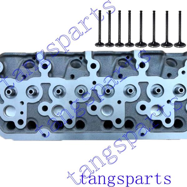 Neuer S4L-Zylinderkopf mit Ventilen 31A01-15011 31A01-15021 Passend für Mitsubishi-Dieselbagger, Gabelstapler, Bulldozer usw. Motorteilesatz