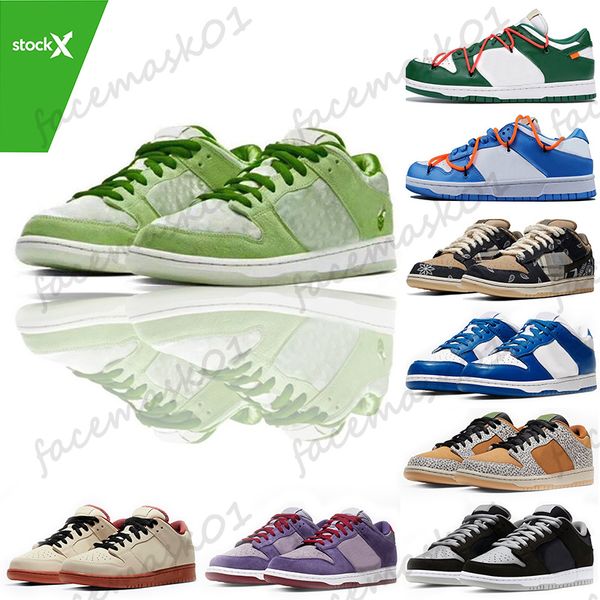 

2020 men women sneakers fashion skateboard shoes black diamond raygun tie dye white cement panda pigeon mens trainer sports shoes