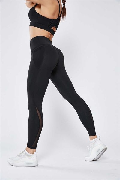 

nagostore women cotton thin yoga pant fashion splice printed mid-waist hip stretch running fitness yoga pants, White;red