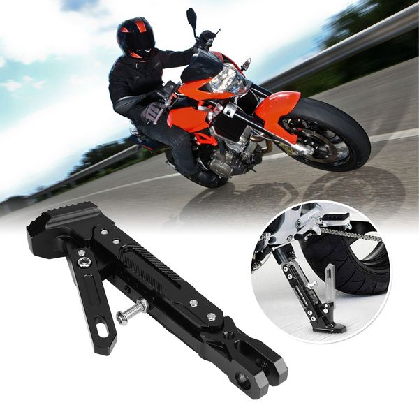

motorcycle accessories cnc kickstand foot side stand extension pad support plate for adventure 1290 1050 1090 1190