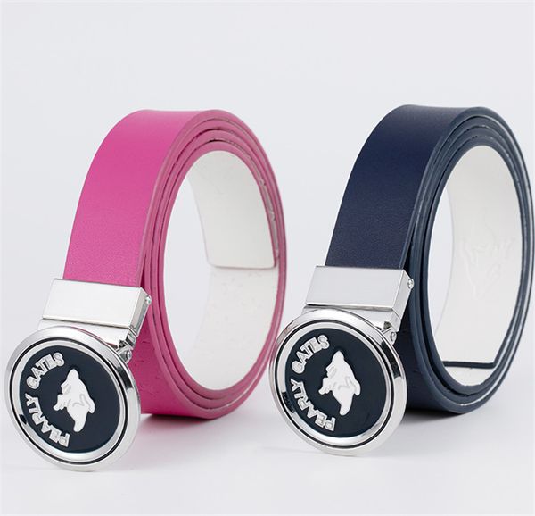 

new lady pearly gates golf clubs belt pu leather complete set belt length 100cm 2 colors for women